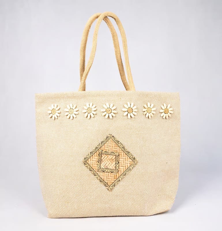 Beige Hand bag For Women