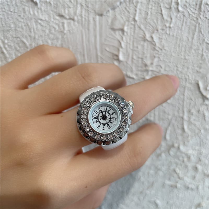 YAKH Colorful round ring watch