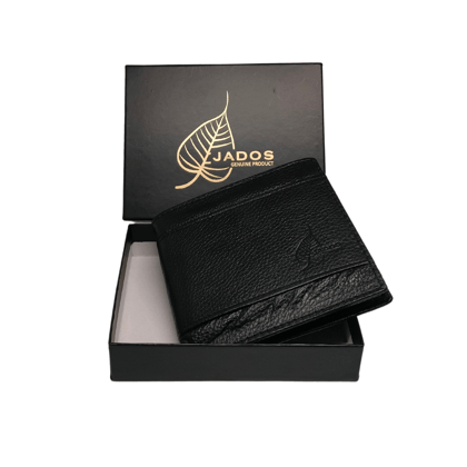 Jados Fashion Leather Wallet for Men| RFID Protection | 6 Credit/Debit Card Slots | 2 Currency Compartments | 1 Coin Pocket