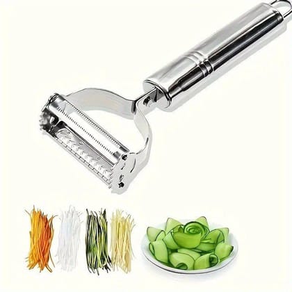 2 in 1 Vegetable Peeler Multi-Functional Fruit & Veggie Shredder Slicer and Grater for Potatoes, Carrots, Cucumbers (Vegetable Peeler) 2 in 1 Vegetable Peeler Multi-Functional Fruit & Veggie Shredder Slicer and Grater for Potatoes, Carrots, Cucumbers (Vegetable Peeler)