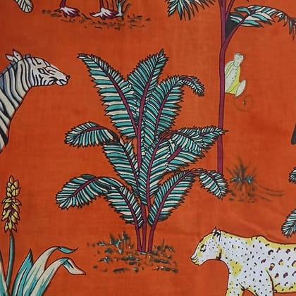 Pure Cotton Dress Making Fabric Sanganeri Print Jaipuri Hand Block Printed Unstitched Dress Material for Women Pure Cotton Dress Making Fabric Sanganeri Print Jaipuri Hand Block Printed Unstitched Dress Material for Women