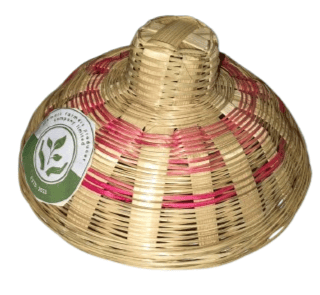 Hand Made Bamboo Bucket- 1pcs
