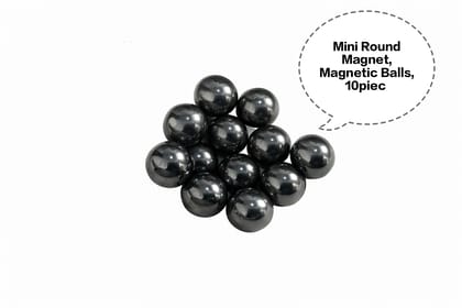 Mini Round Magnet, Magnetic Balls, Round Neodymium Magnet, Mini Ball Magnet, Strong Round Magnet 10 Pieces