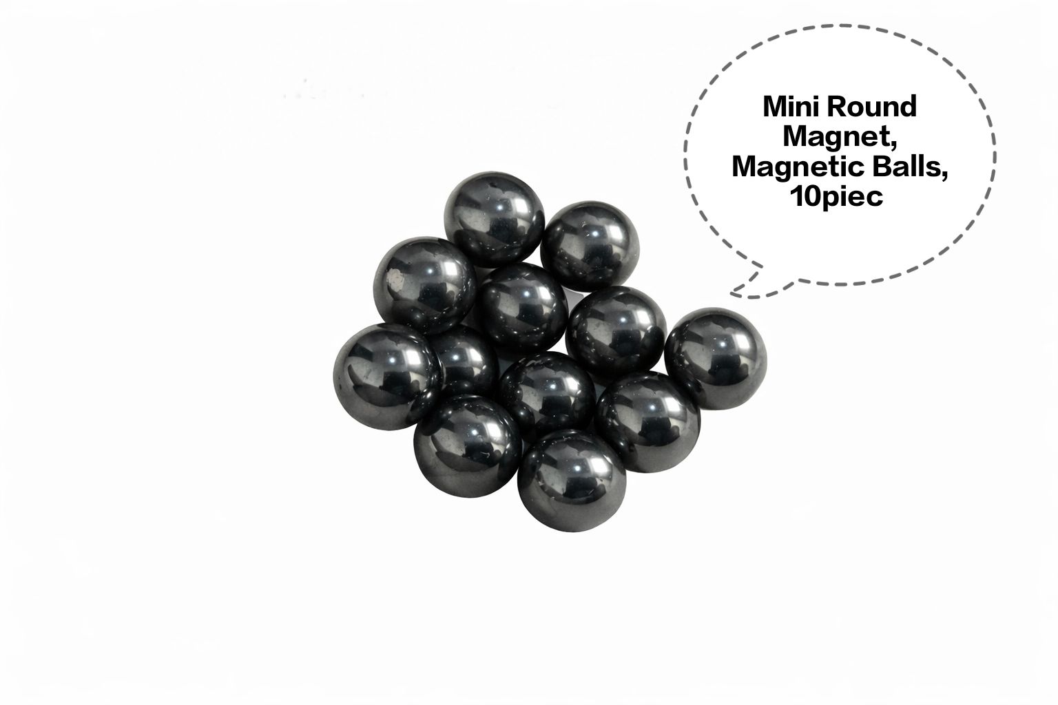 Mini Round Magnet, Magnetic Balls, Round Neodymium Magnet, Mini Ball Magnet, Strong Round Magnet 10 Pieces