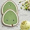 Pistachio Inspired Coasters Set of 2