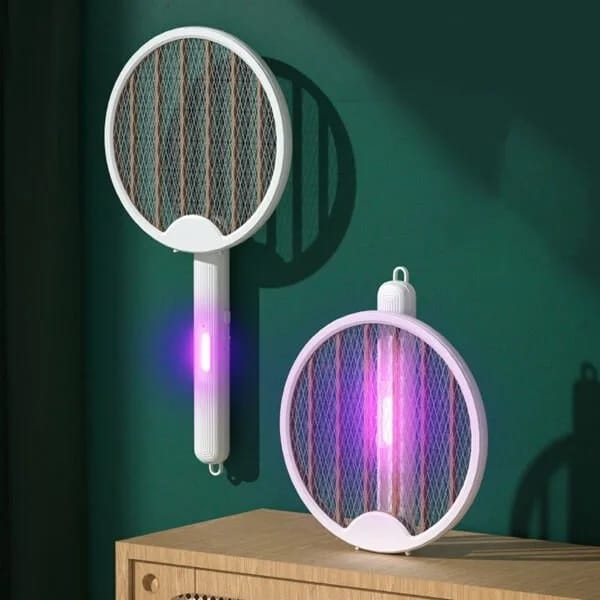 GLOWSERIE Rechargeable Mosquito Bat with Strong Grid