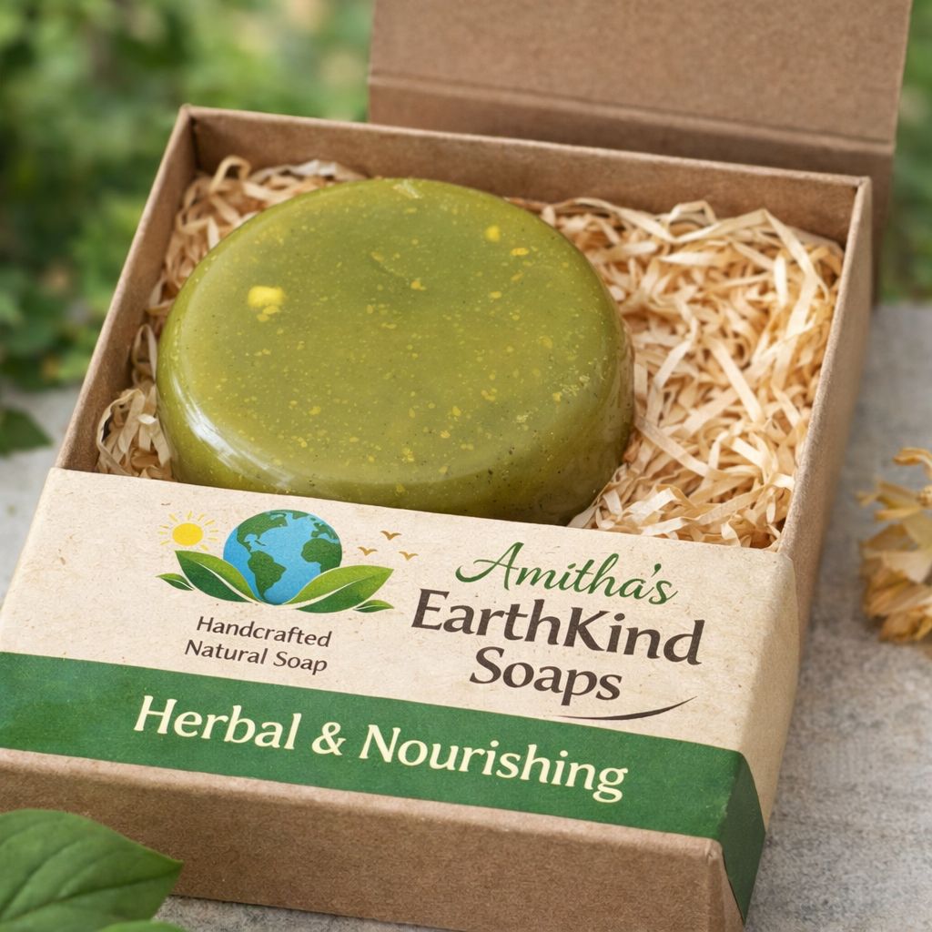 Amitha's EarthKind Herbal & Nourishing Handcrafted Natural Soap