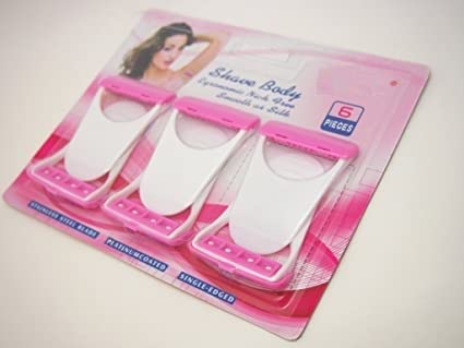 Elecsera Shave Body Razor Disposable Razor (Pack of 6)