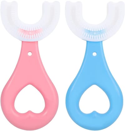 GLOWSERIE  U-Shaped Infant Oral Care Toothbrush (Pack of 1 )