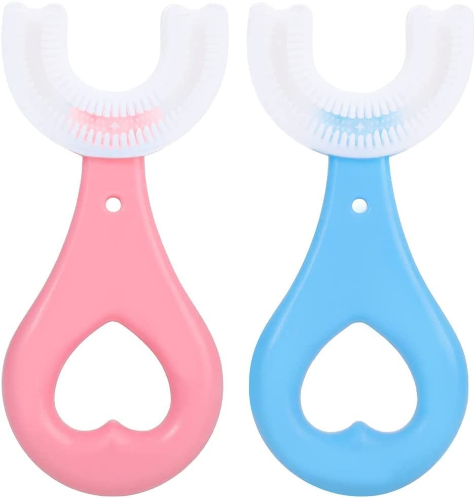 GLOWSERIE  U-Shaped Infant Oral Care Toothbrush (Pack of 1 )