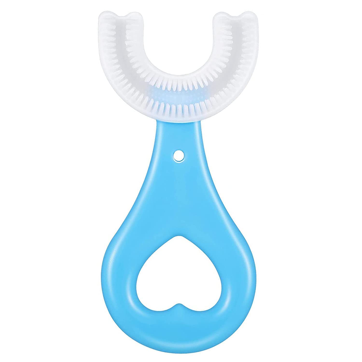 GLOWSERIE Gentle Baby Tongue Scraper & Gum Massager Cleaning Brush