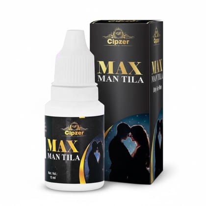 Cipzer Max Man Tila( 15ml): Premium Herbal Massage Oil for Male Performance & Strength 