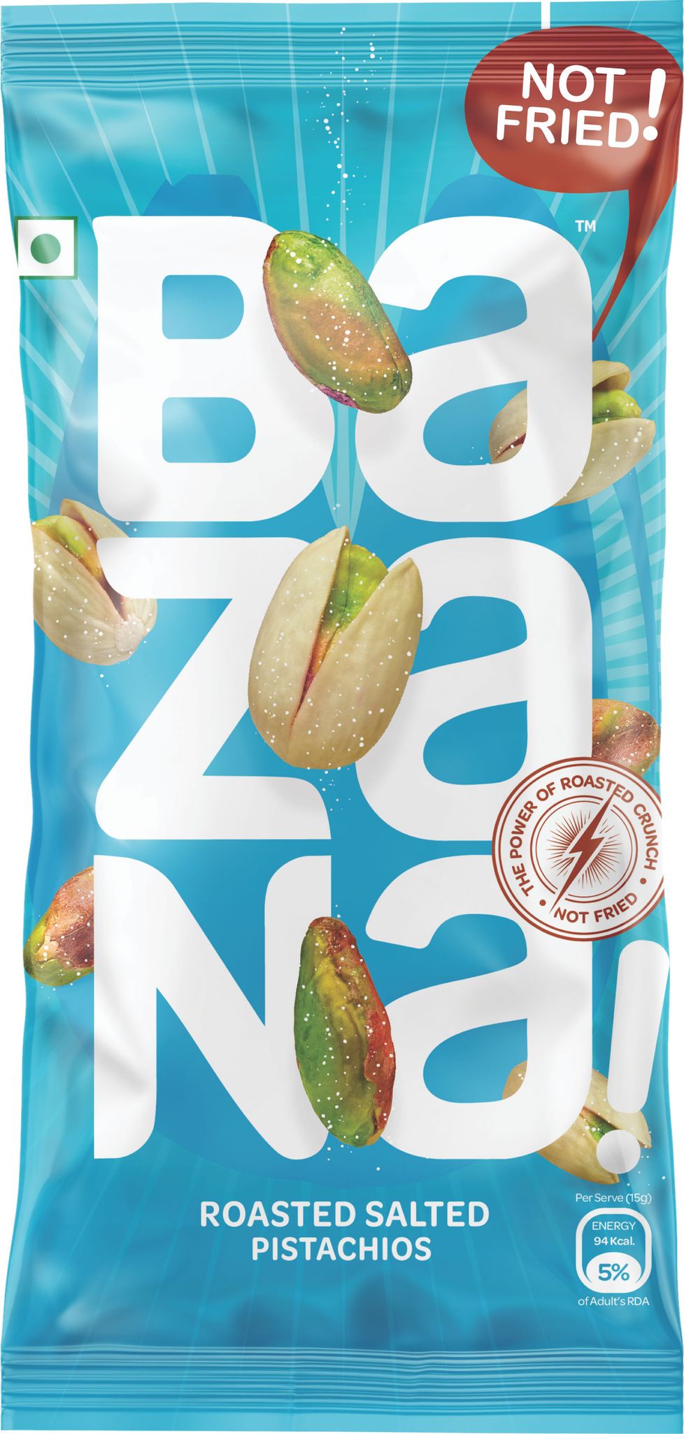 Bazana Pista Roasted Salted 200 Gms