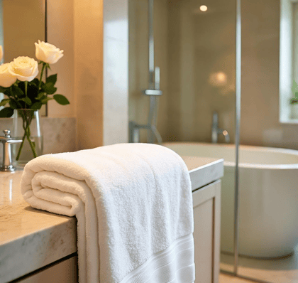 100% Pure Natural Bamboo Terry Towels