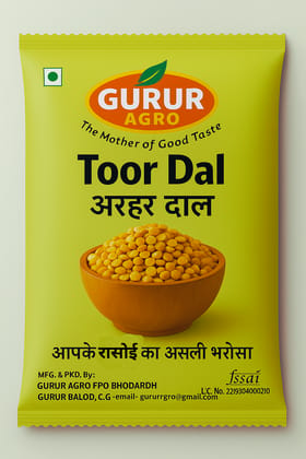 GURUR AGRO Toor Dal / Arhar Dal - Premium Quality Pulses for Authentic Indian Cuisine GURUR AGRO Toor Dal / Arhar Dal - Premium Quality Pulses for Authentic Indian Cuisine