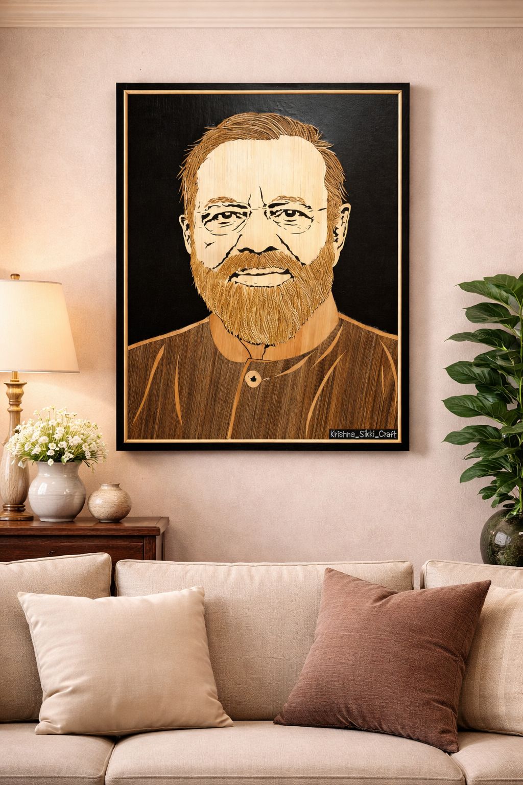 Sikki Craft Portrait Wall Frame