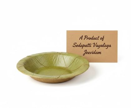 Eco-Friendly Natural Leaf Serving Bowl by Sedapatti Vayalaga Jeevidam - A bunch of 50 units Eco-Friendly Natural Leaf Serving Bowl by Sedapatti Vayalaga Jeevidam - A bunch of 50 units