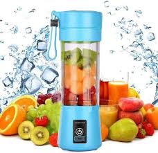 Portable USB Electric Juicer – 6-Blades Protein Shaker Blender Cup