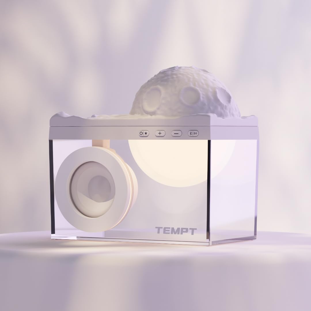 TEMPT Privee Lunar Bluetooth Speaker 8W with LED Moon Light