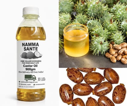 Castor Oil, Erand Oil, Arandi Oil, Castor Seed Oil, Cold Pressed Castor Oil 900ml Castor Oil, Erand Oil, Arandi Oil, Castor Seed Oil, Cold Pressed Castor Oil 900ml