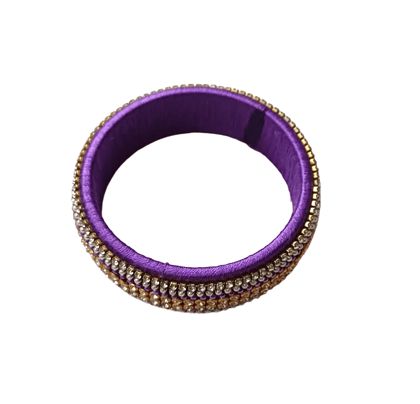Lavender Thread Bangle For Women Lavender Thread Bangle For Women