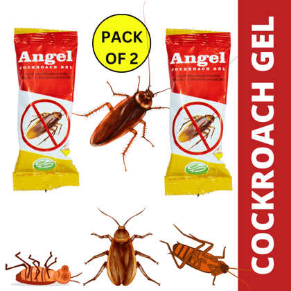 Ultimate Cockroach Killer Gel | Powerful Cockroach Eliminator Gel for Home Office Kitchen Pack Of 2