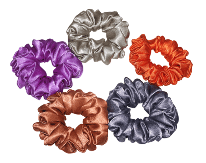 5 Pieces Satin Hair Scrunchies Hair Bands Ponytail Holder for Women Girls 5 Pieces Satin Hair Scrunchies Hair Bands Ponytail Holder for Women Girls