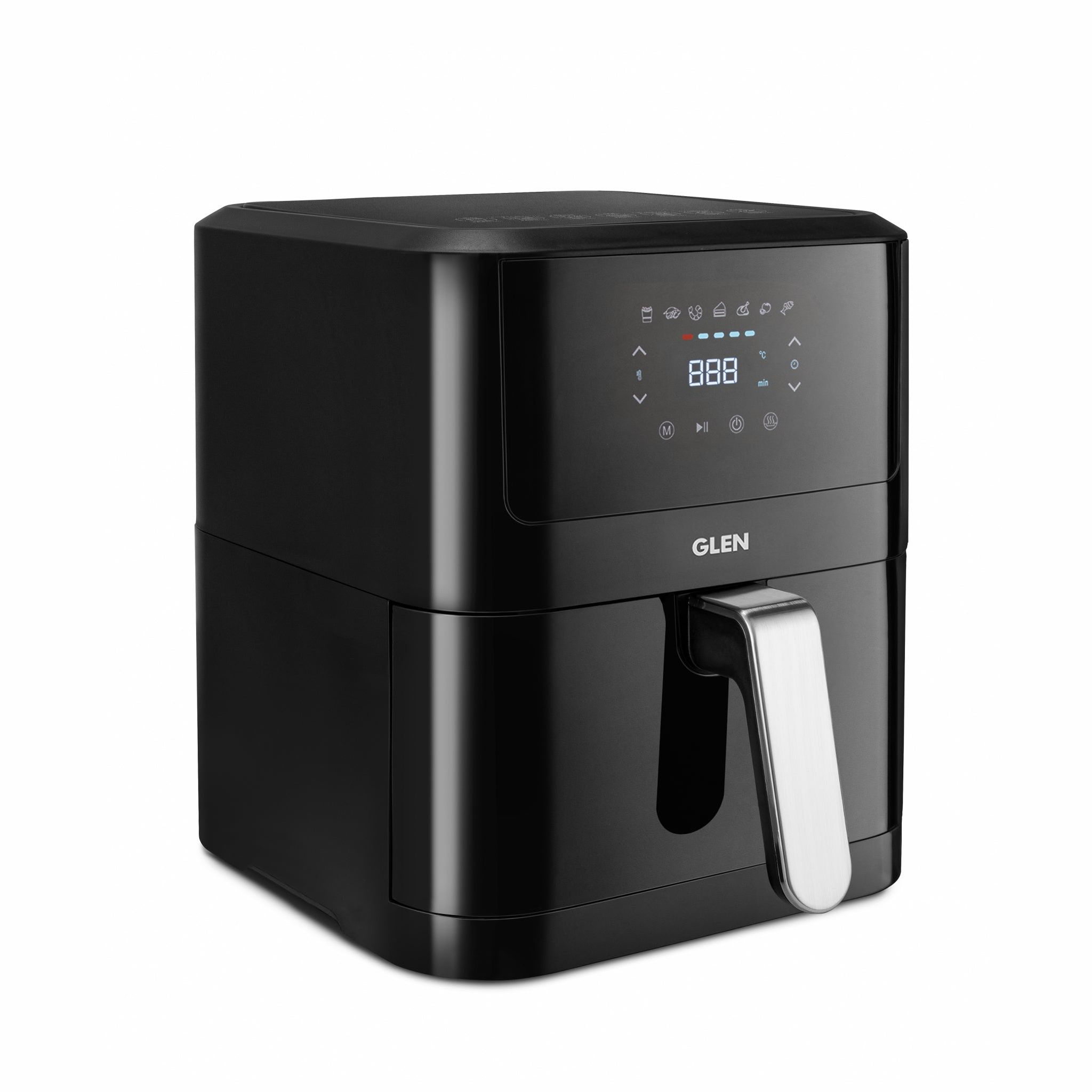 Air Fryer, 6.0 Litre Digital Controls, 7 Pre Set Menu Timer, Temperature Control, 1500W -Black (SA3042DBL)