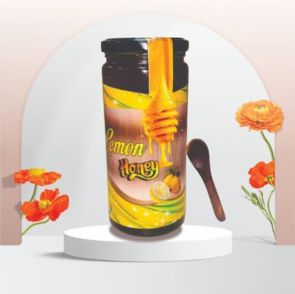 Lemon Honey - Tasty Natural Sweetener for Tea, Cooking & Health