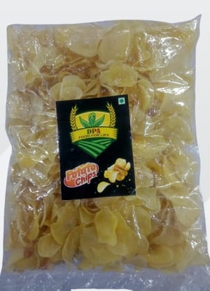DPA Dry Raw Crispy Potato Chips - Delicious Snack Food