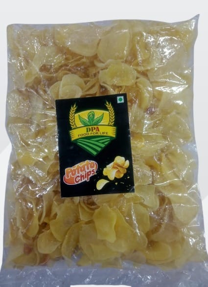 DPA Dry Raw Crispy Potato Chips - Delicious Snack Food