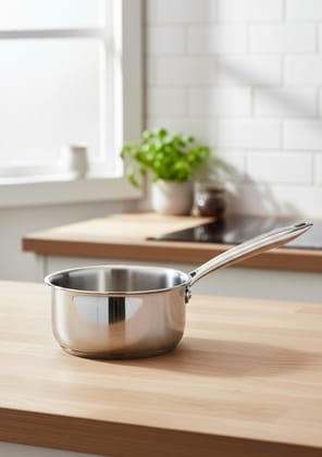  Tri-Ply  Stainless Steel Saucepan 14cm (1.2L) 