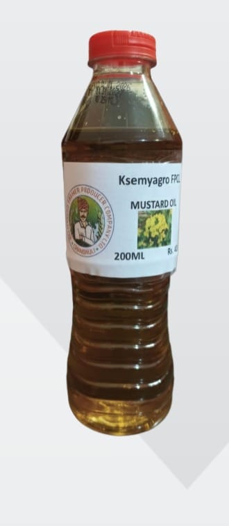 Ksemyagro FPCL Pure Mustard Oil - 200ml