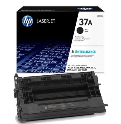 HP 37A CF237A Black Toner Cartridge M608x,MFP M632h,Flow MFP M631h