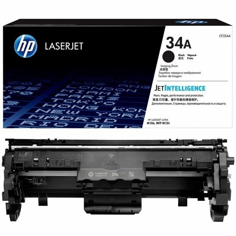 HP 34A Black Original LaserJet Imaging Drum Unit (CF234A) for HP LaserJet Pro M132a, M132fn, M132fw, M132nw Printers
