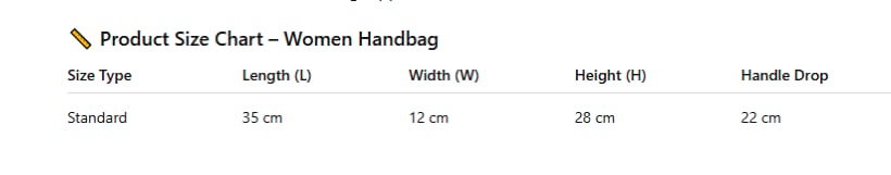 Size Guide Size Guide
