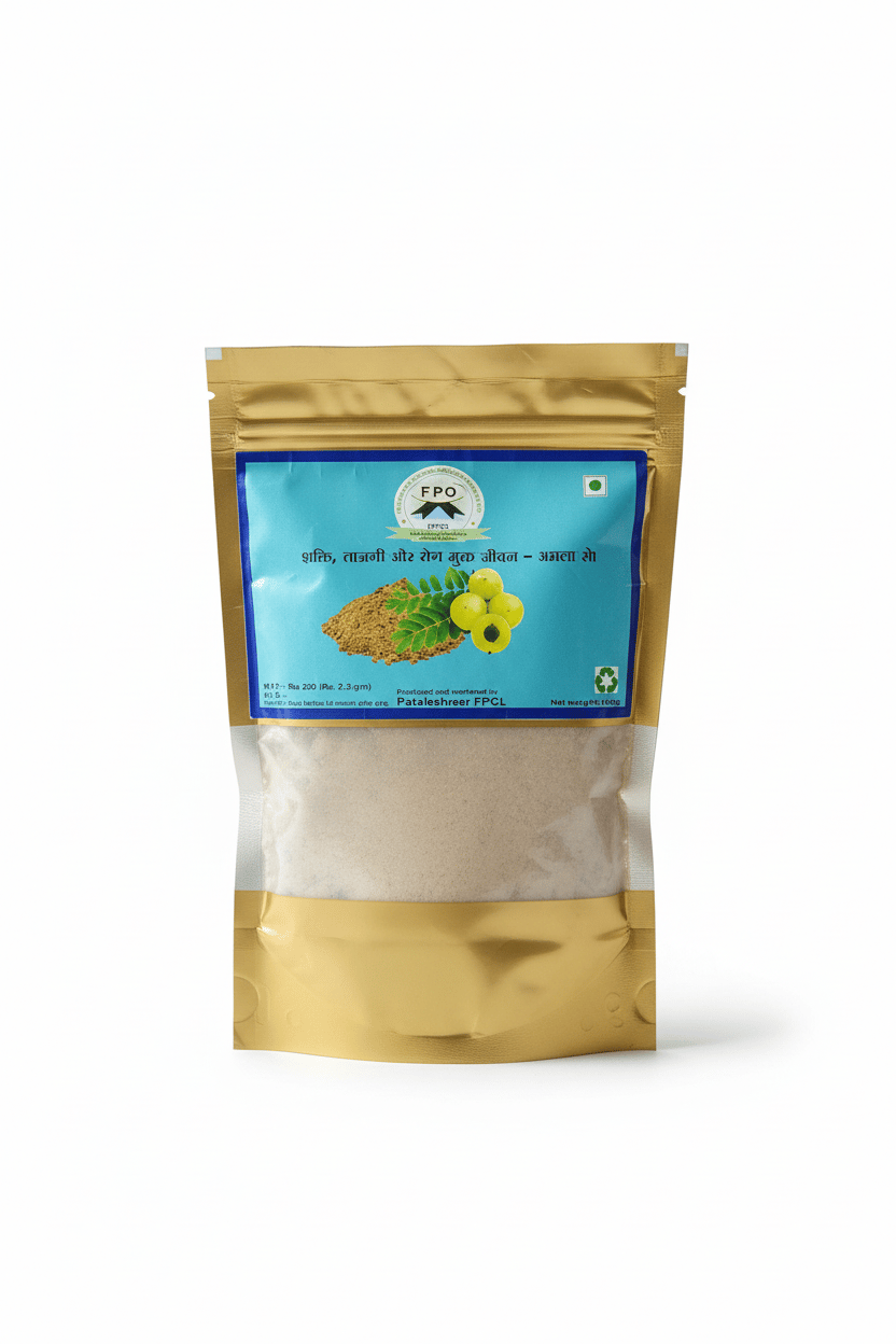 Pataleshwar FPCL Amla Powder - Strength, Freshness & Disease-Free Life