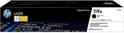 HP 119A Black Original Laser Toner Cartridge (W2090A) for HP LaserJet Pro M132a, M132nw, M132fn, M132fp, M104a, M104w Printers