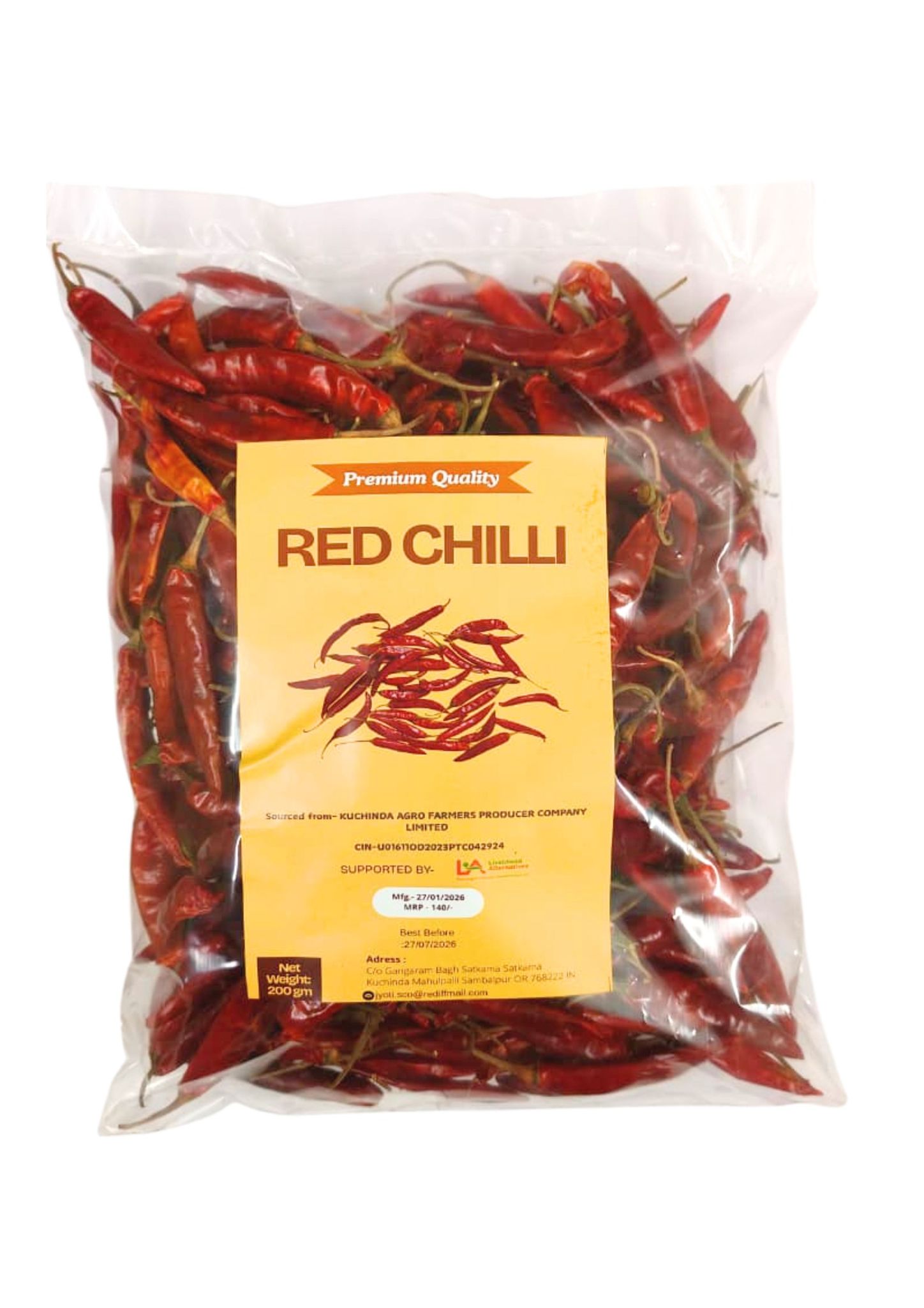 Premium Quality Red Chilli Whole