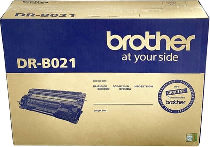 Brother Drum DR-B021 Has 12000 Pages Yield Compatible with HL-B2000D HL-B2080DW HL-B2100DB HL-B2180DWB DCP-B7500D DCP-B7535DW DCP-B7600DB DCP-B7640DWB DCP-B7620DWB MFC-B7717DW MFC-B7810DWB