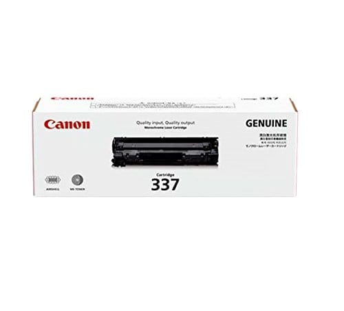 Canon 337 Black Original Toner Cartridge (CRG-337) for Canon imageCLASS MF211, MF212w, MF215, MF216n, MF217w Printers