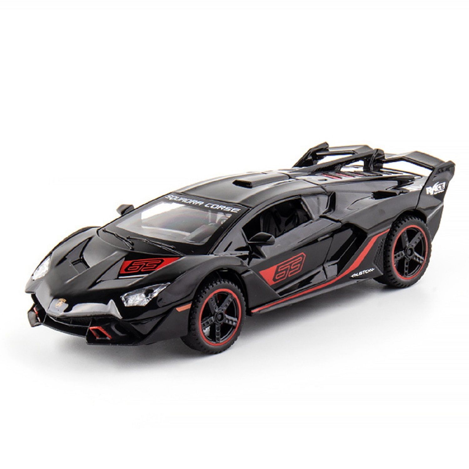 KTRS Enterprise 1:32 Metal Diecast for Lmbr SC18 Alston Alloy Car Model Sound & Light Doors Open Decoration Diecast Toys