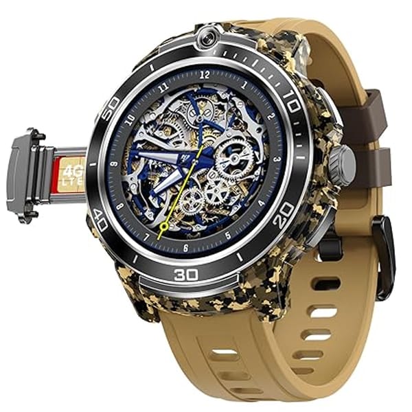 Fire-Boltt Shott 1.5 Round Display SIM Slot Smartwatch