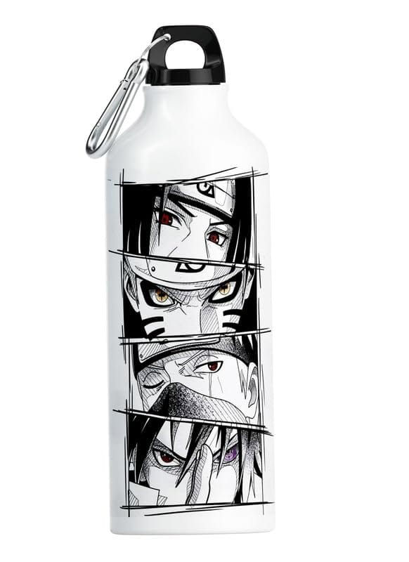 Itachi Uchiha 750ml Printed Aluminum Gym Water Bottle