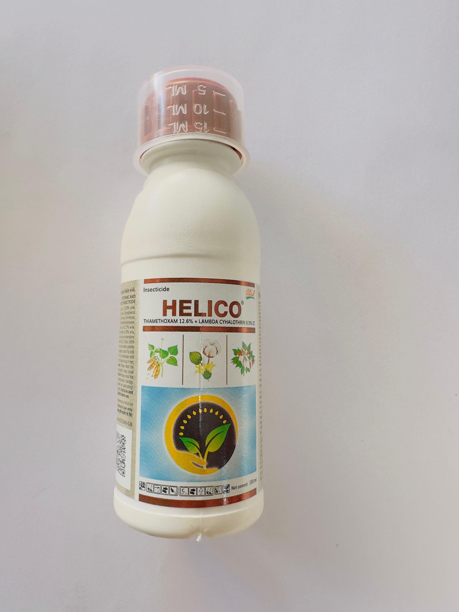HELICO Insecticide: Thiamethoxam 12.6% + Lambda Cyhalothrin 9.5% 2C, 100 ml