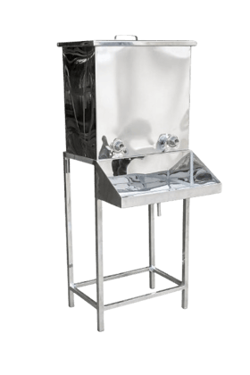 Square Tank Stainless Steel Water Dispenser - 100 Ltr
