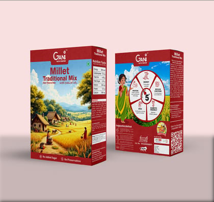 GANI Millet Traditional Mix with No Added Sugar & No Preservatives GANI Millet Traditional Mix with No Added Sugar & No Preservatives