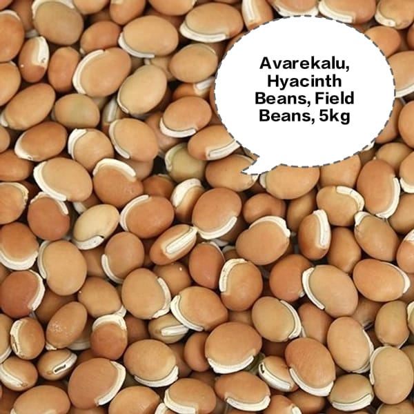 Avarekalu, Hyacinth Beans, Field Beans, Surti Papdi Beans, Sem Phali 5kg