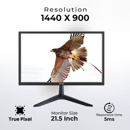 EVM 21.5 Inch Monitor with 1440 x 900 Resolution and 5ms Response Time EVM 21.5 Inch Monitor with 1440 x 900 Resolution and 5ms Response Time