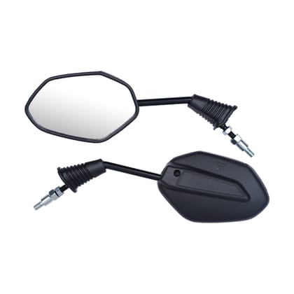 Varroc Shatter Proof Rear View Mirror for SZUKI AXCESS HEEAT | Right Hand | High Visibility Glass | OEM Quality | Pack of 1